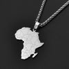 Africa Map Pendant/Necklace [AfricaPendant.Com]