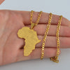 Africa Map Pendant/Necklace [AfricaPendant.Com]