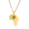 Africa Map Pendant/Necklace [AfricaPendant.Com]