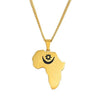 Africa Map Pendant/Necklace [AfricaPendant.Com]