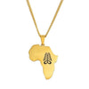 Africa Map Pendant/Necklace [AfricaPendant.Com]